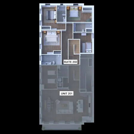 Appartement The Soiree By Charleston Vacays-New Build By King